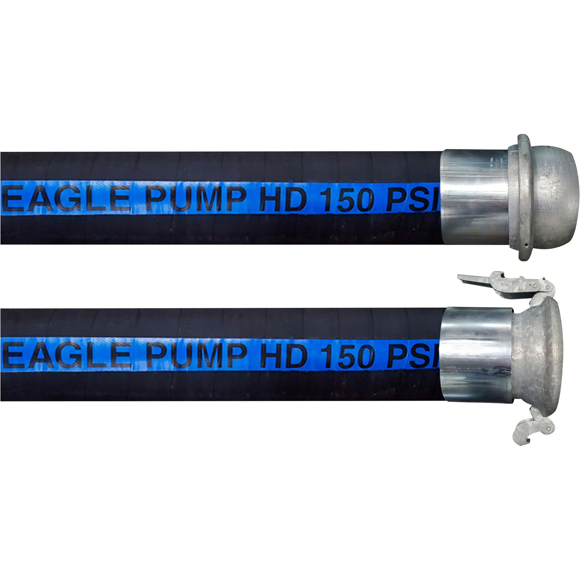 JGB Enterprises Rubber Suction Hose — 10in. x 20ft., M x F Bauer Type A